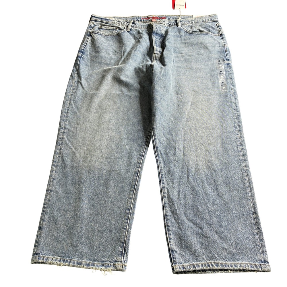 Lucky Brand Women's Button Fly Cropped Jeans Medium Wash Distressed  Size 20‎ 35